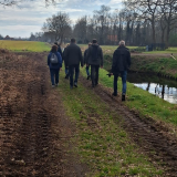 23 maart 2025: Wandeling van ongeveer 11km bij Jubbega